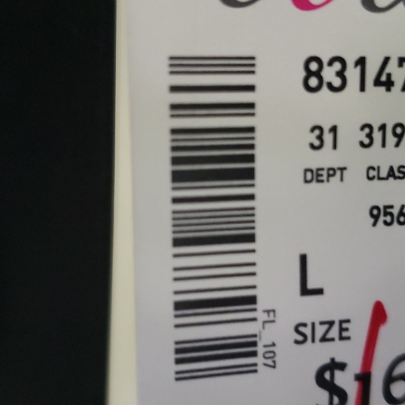 Dressy layered look shirt, black outer/white inner - Picture 5 of 5